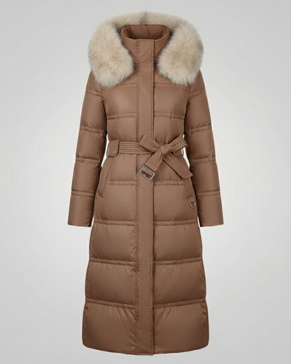 Damen Taillierter Wintermantel