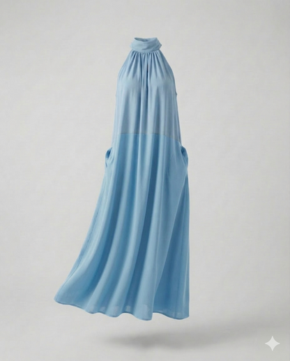 Damen Maxikleid A-Linie
