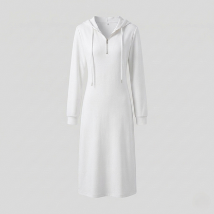 Damen Langarm Midikleid Jersey