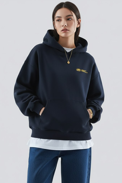 Damen Hoodie Frontdruck Pullover-Design