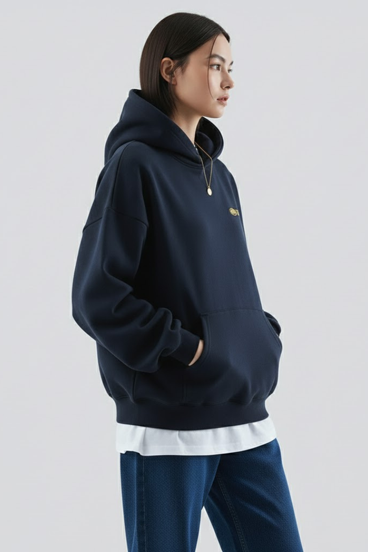 Damen Hoodie Frontdruck Pullover-Design