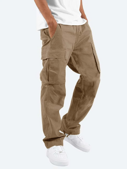 Herren Cargo-Hose Weiche Baumwolle