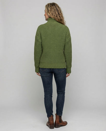 Damen Rollkragenpullover Bequem