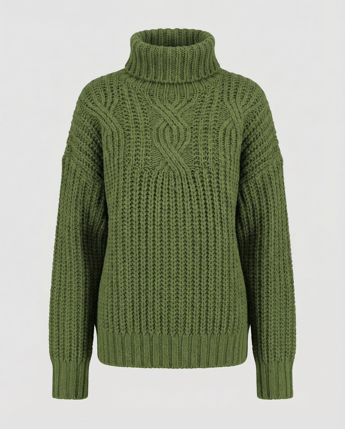 Damen Rollkragenpullover Bequem