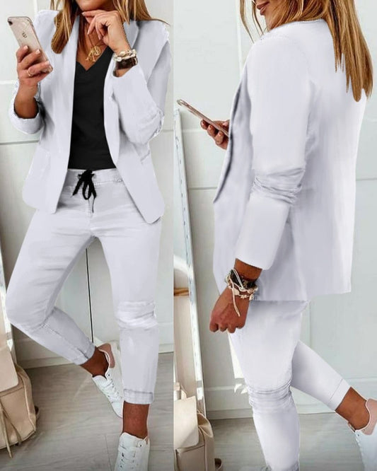 Eveloria Damen Blazer-Set Blazer und Hose - Eveloria