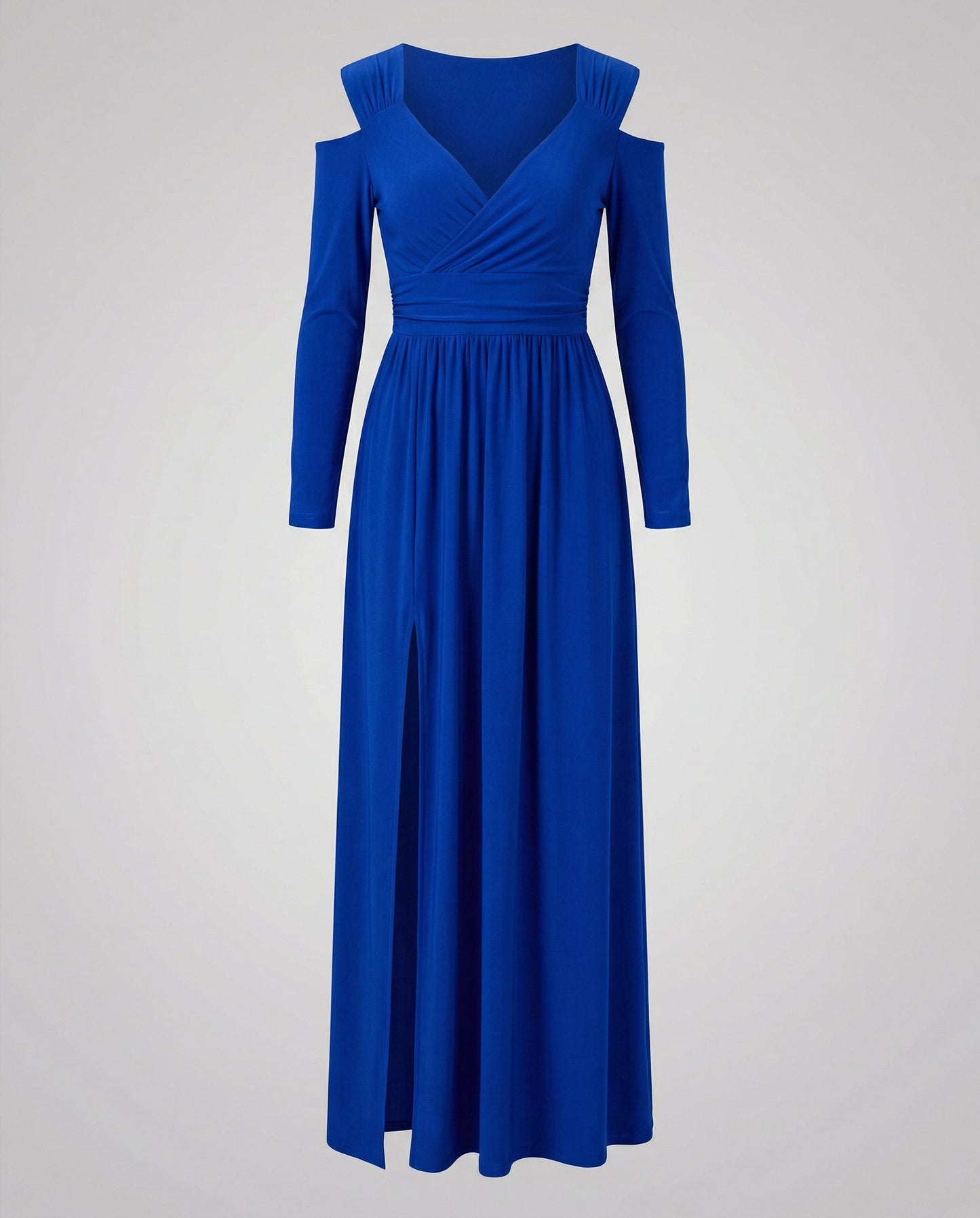 Elegantes Damen Maxikleid mit Schlitz