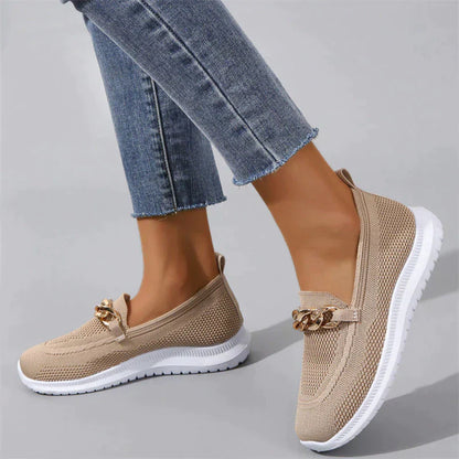 Eveloria Damen Orthopädische Sneakers Slip-On