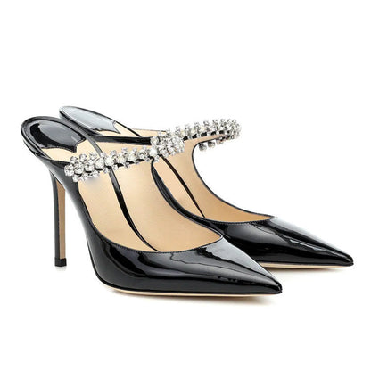 Damen Stiletto High Heels Spitz Schuhe