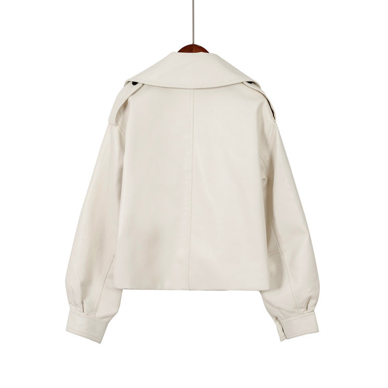 Damen Oversized Knopfjacke Herbstmodell