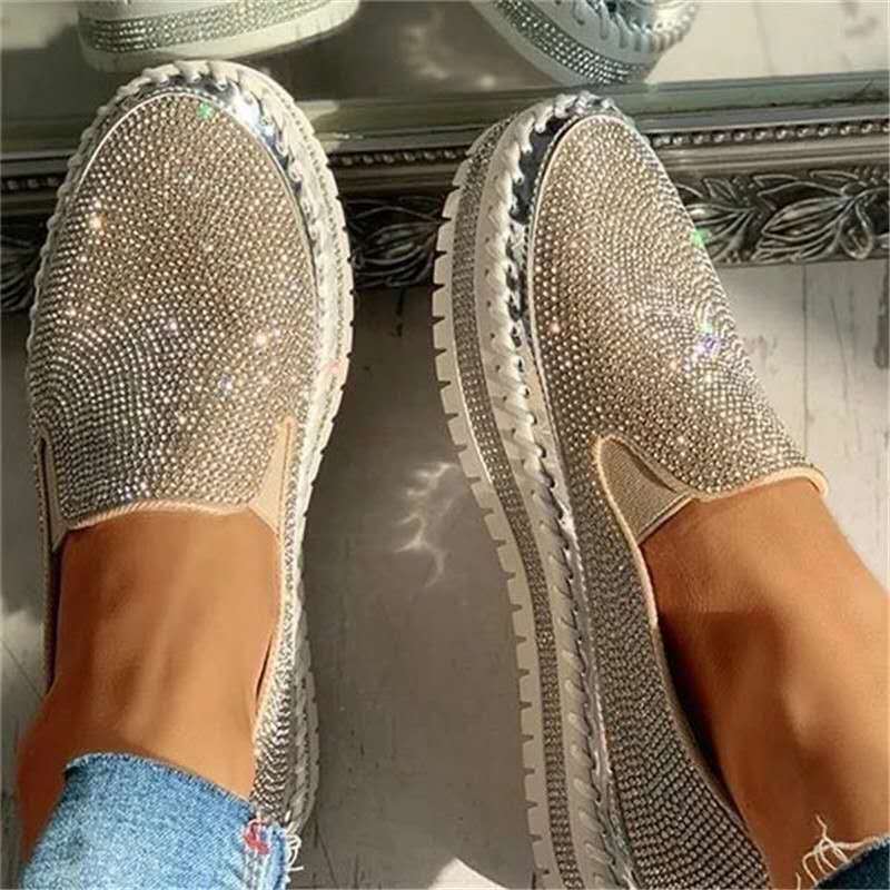Eveloria Damen Slipper Glitzer