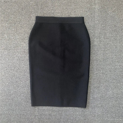 Damen Bleistiftrock Rayon Elegant
