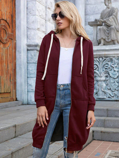 Eveloria Damen Langarm Sweatshirt Oversized Grau