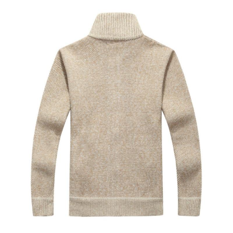 Herren Kurzcardigan Reißverschluss