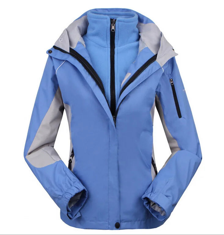 Damen Outdoor Jacke Wasserdicht Windbreaker