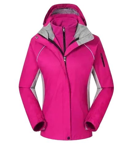 Damen Outdoor Jacke Wasserdicht Windbreaker