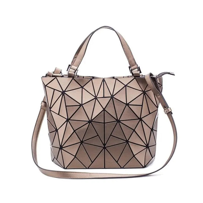 Eveloria Damenhandtasche Geometrisches Muster Blau