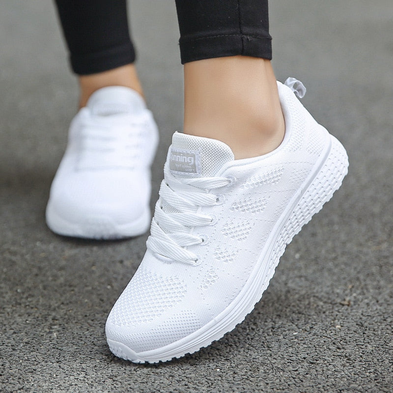 Damen Laufschuhe Schnürverschluss Sportlich - Eveloria