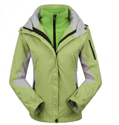 Damen Outdoor Jacke Wasserdicht Windbreaker