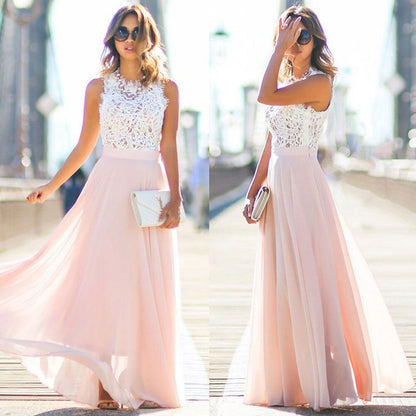 Damen Sommerkleid aus Spitze Elegant