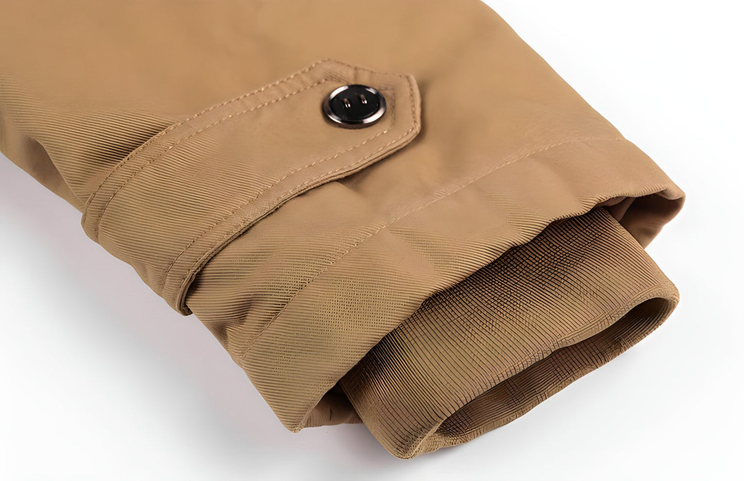 Herren Militärjacke Kapuze Mehrfach-Taschen Funktionales Design
