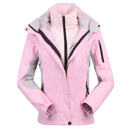Damen Outdoor Jacke Wasserdicht Windbreaker
