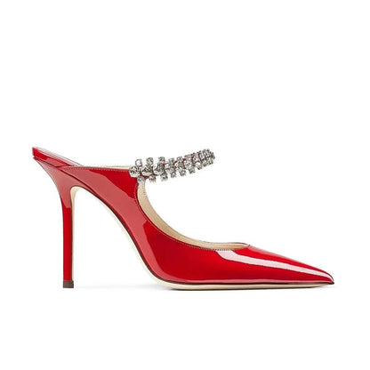 Damen Stiletto High Heels Spitz Schuhe