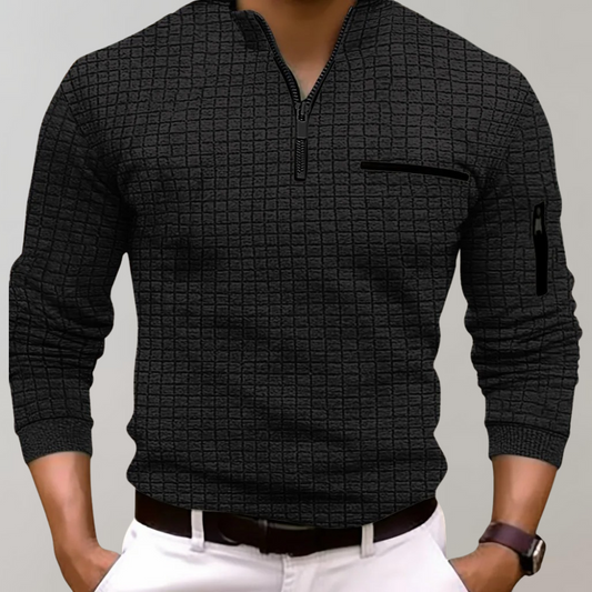 Herren Halbzipfelmütze Sweatshirt - Eveloria