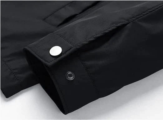 Harrington-Jacke – winddichte Herbstjacke mit Reißverschluss für Herren-Chaps Herrenmode