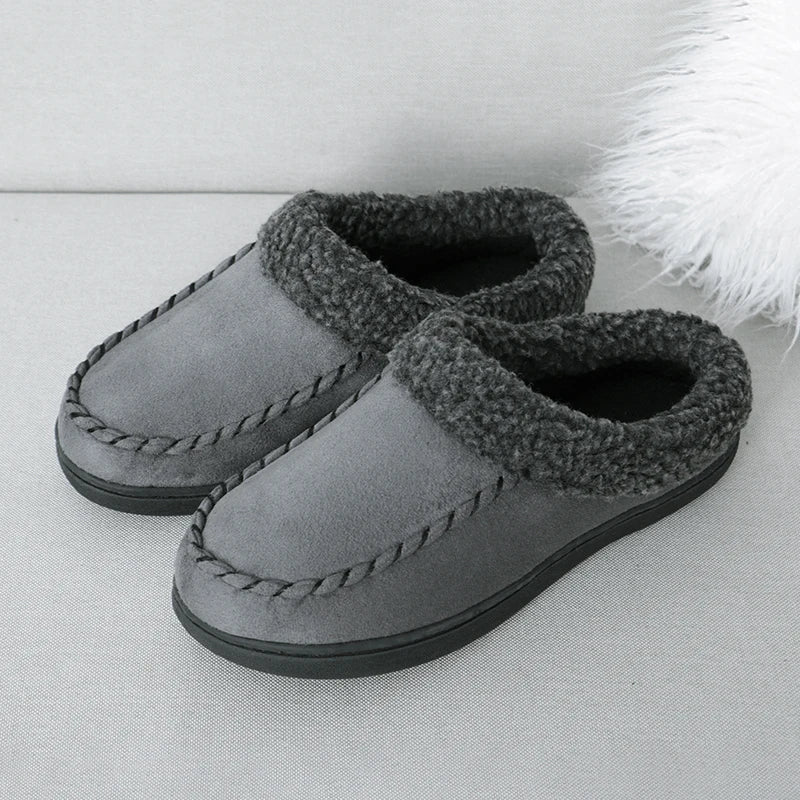 Hausschuhe | Winter | Mit Fleece gefüttert | Hausschuhe für drinnen | Herrenschuhe-Chaps Herrenmode