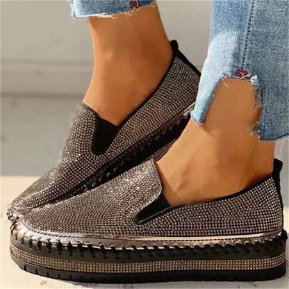 Eveloria Damen Slipper Glitzer