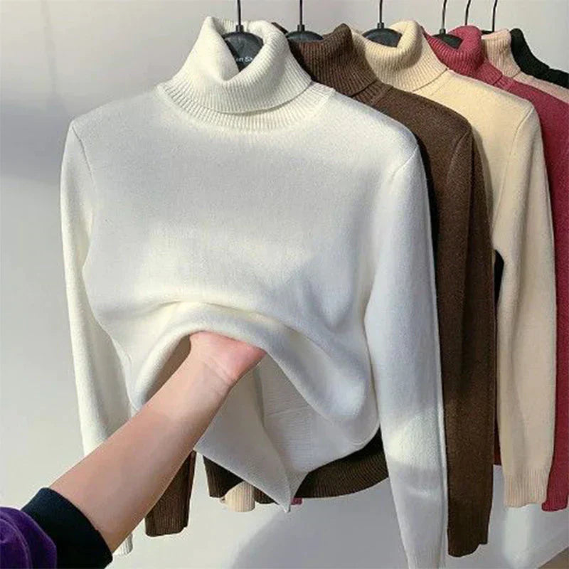 Eveloria Damen Fleece-Pullover Stilvoll