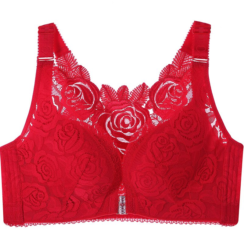 Eveloria Damen Push Up Bh Ohne Bügel Vorderverschluss