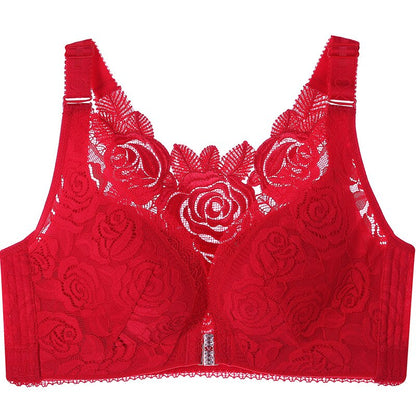 Eveloria Damen Push Up Bh Ohne Bügel Vorderverschluss