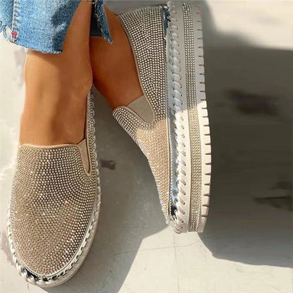 Eveloria Damen Slipper Glitzer