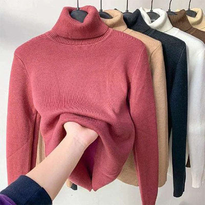 Eveloria Damen Fleece-Pullover Stilvoll
