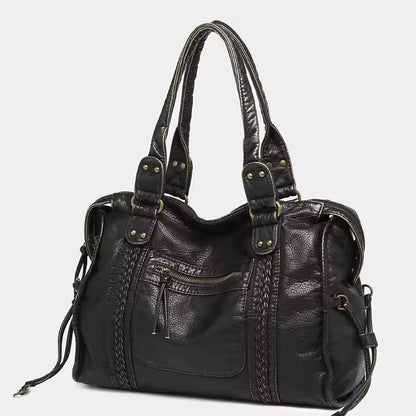 Damen Vintage Handtasche Groß Boho Stil
