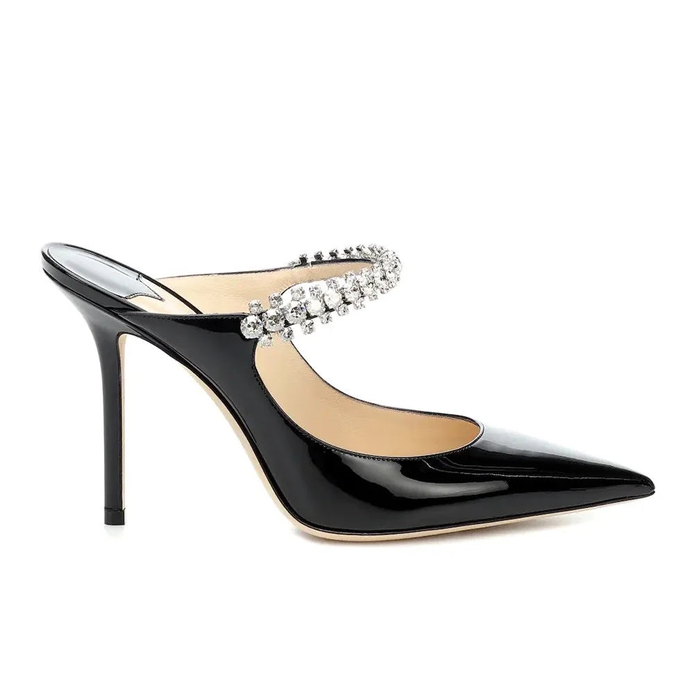 Damen Stiletto High Heels Spitz Schuhe