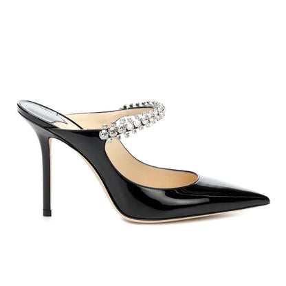 Damen Stiletto High Heels Spitz Schuhe