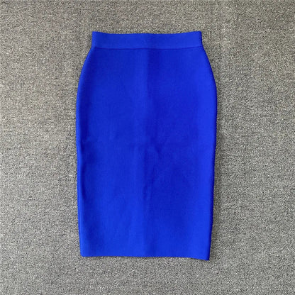 Damen Bleistiftrock Rayon Elegant