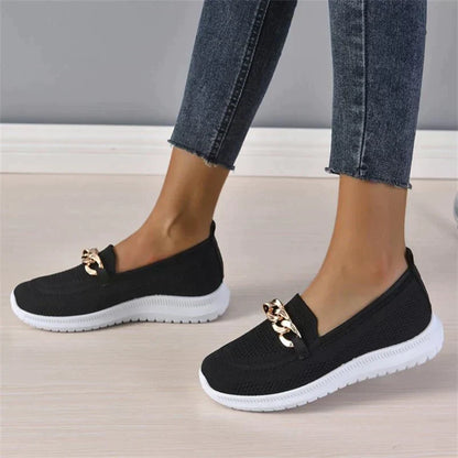 Eveloria Damen Orthopädische Sneakers Slip-On