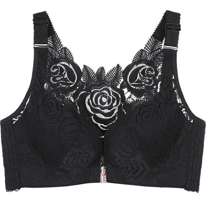 Eveloria Damen Push Up Bh Ohne Bügel Vorderverschluss