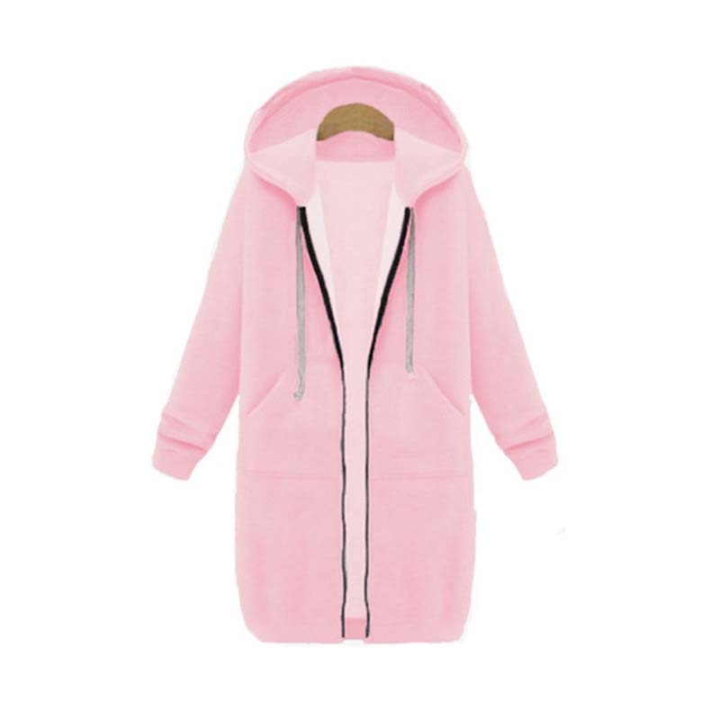 Eveloria Damen Langarm Sweatshirt Oversized Grau