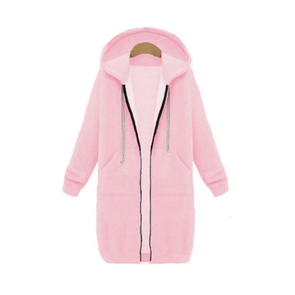 Eveloria Damen Langarm Sweatshirt Oversized Grau