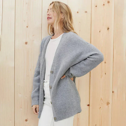 Eveloria Damen Übergroße Winterjacke