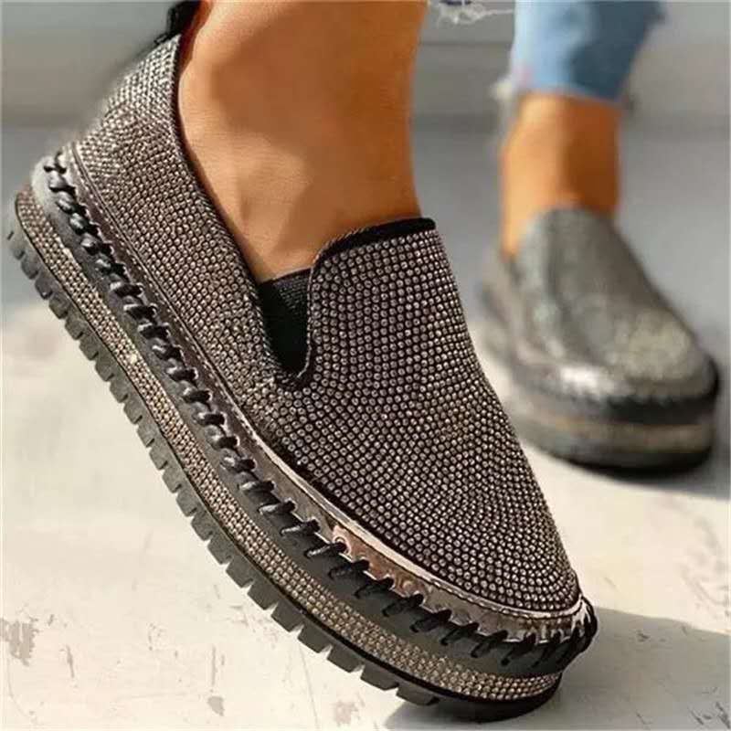 Eveloria Damen Slipper Glitzer - Eveloria
