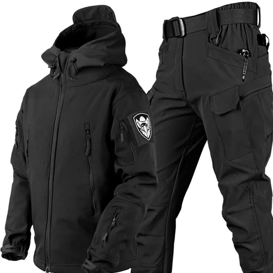 Eveloria Wasserdichte Outdoor-Jacke und Hose Winddicht - Eveloria