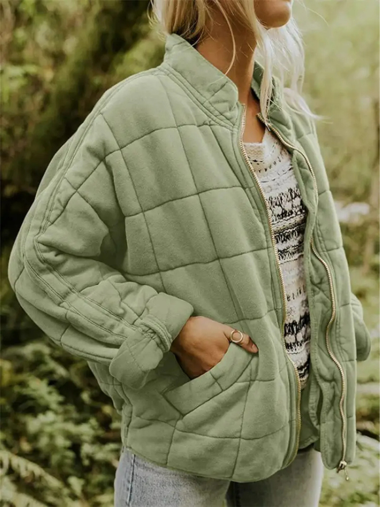 Eveloria Damen Steppjacke Bequem