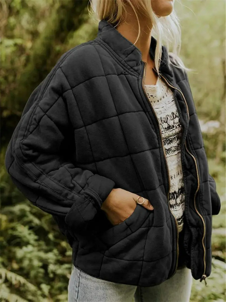 Eveloria Damen Steppjacke Bequem