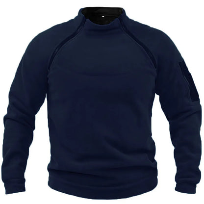 Taktisches Sweatshirt Militär-Style mit Reißverschluss