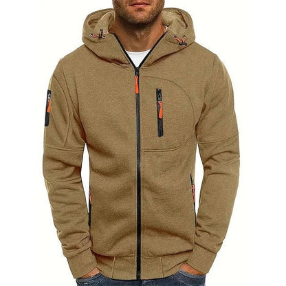 Eveloria Damen Hoodie Durchgehender Reißverschluss Bequem